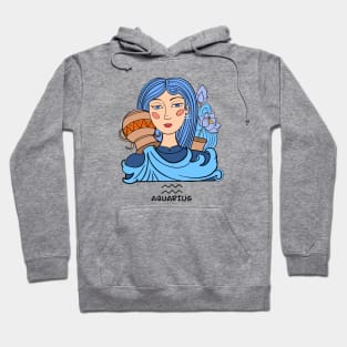 Aquarius Constellation:Creativity And Progress | Astrology Art Hoodie